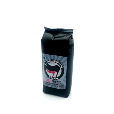Antifa Solidaritäts-Espresso gemahlen Antifa Solidaritäts-Espresso gemahlen